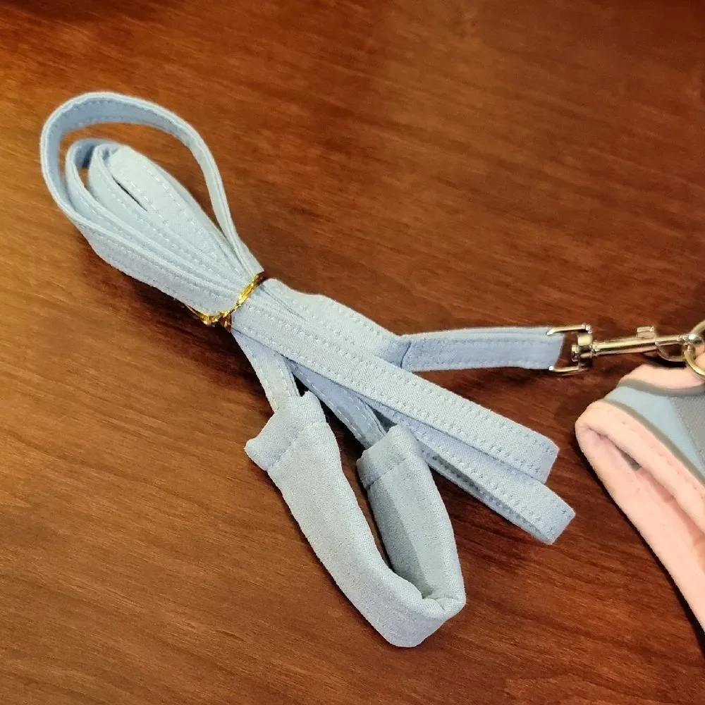 Pink and Blue Kitty Harness